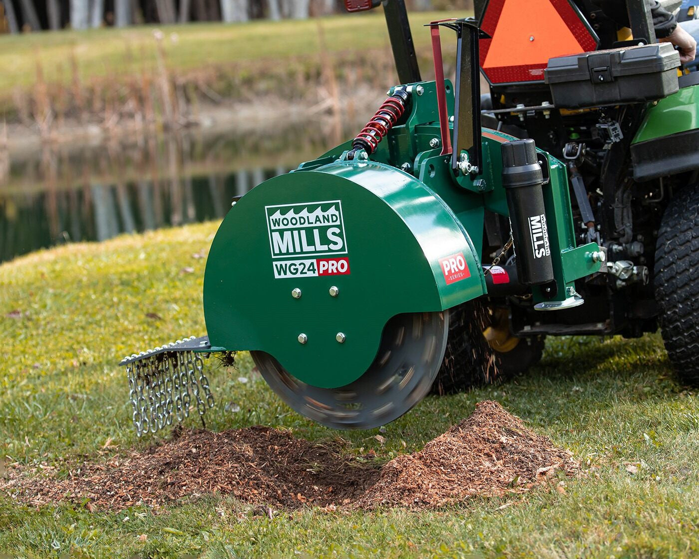 WG24 PRO PTO Stump Grinder