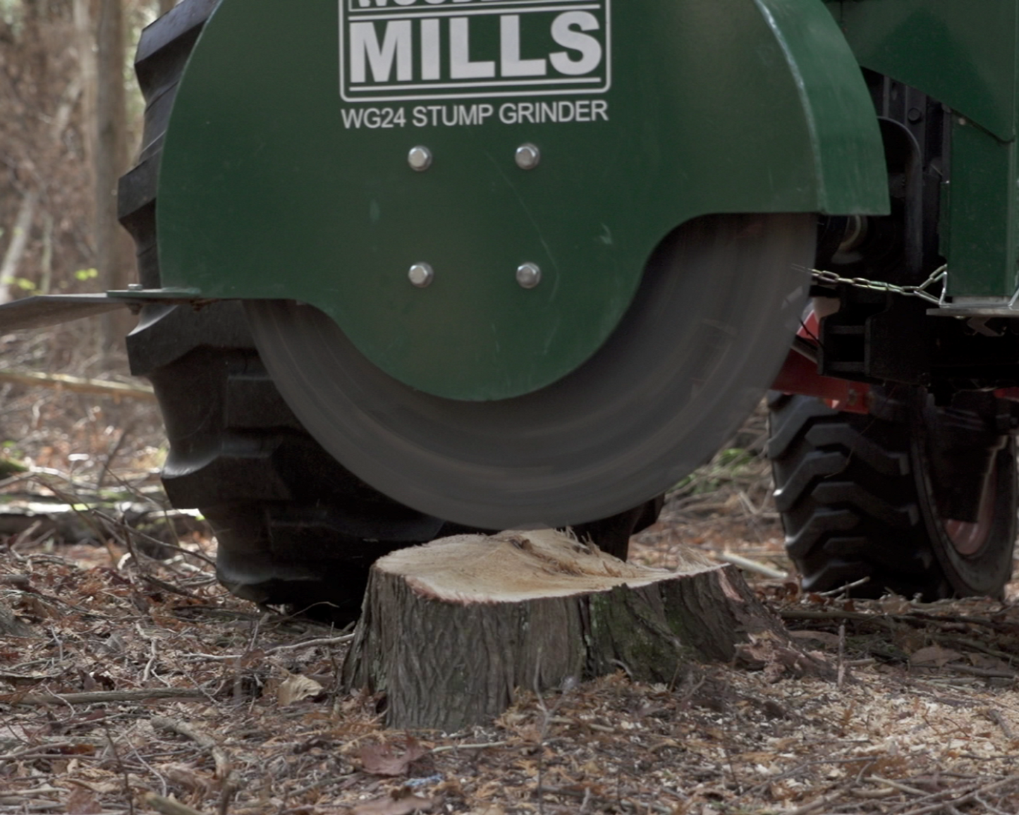 WG24 PTO Stump Grinder Woodland Mills