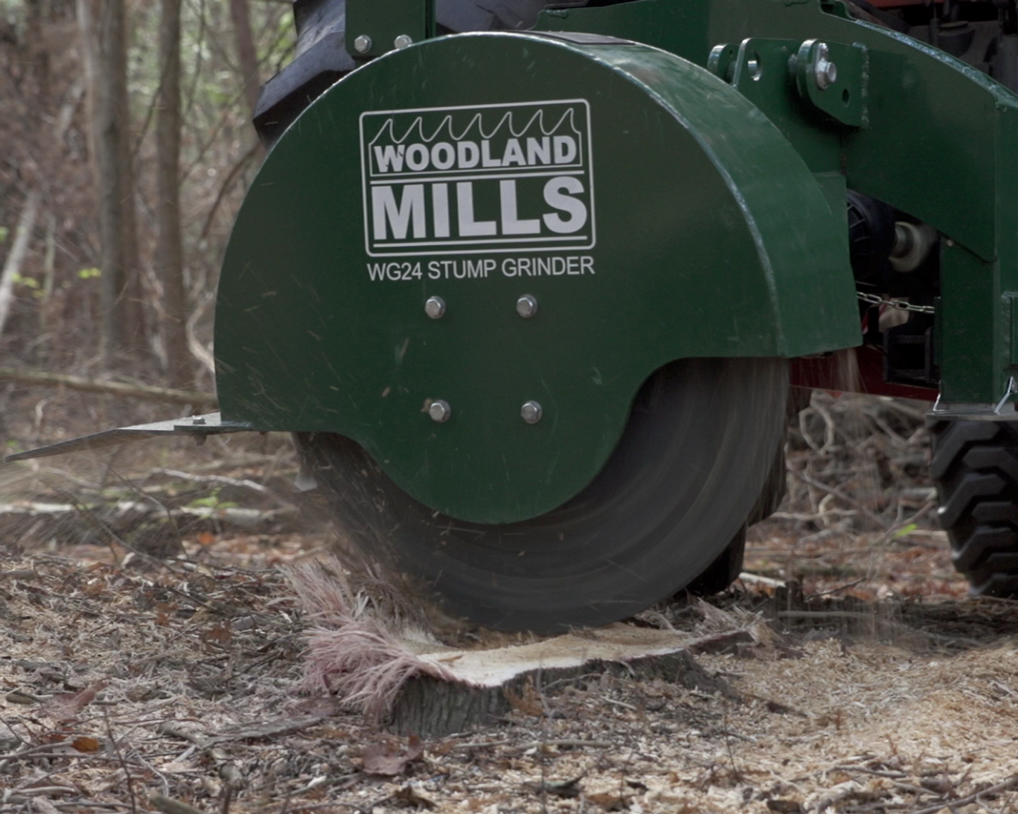 WG24 PTO Stump Grinder Woodland Mills