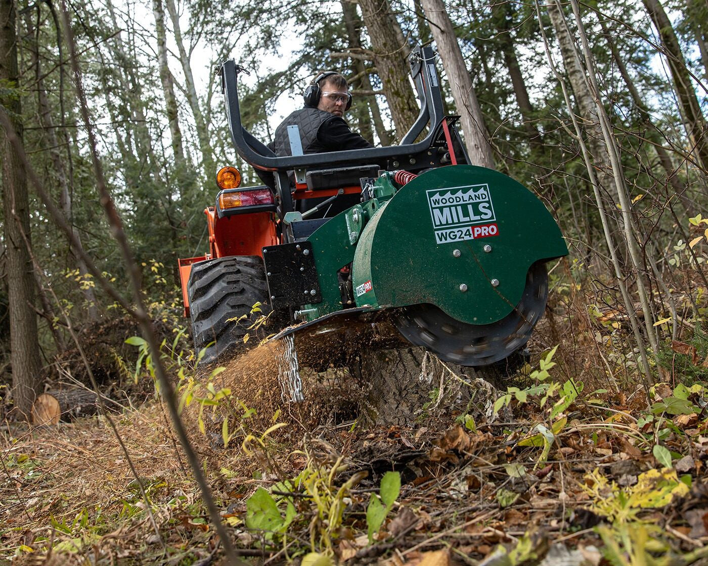 WG24 PRO PTO Stump Grinder