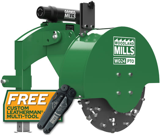 WG24 PTO Stump Grinder Woodland Mills