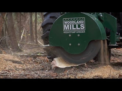 WG24 PTO Stump Grinder Woodland Mills