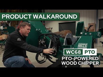 WC68 PTO Wood Chipper  Woodland Mills